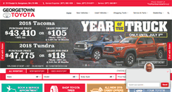 Desktop Screenshot of georgetowntoyota.com